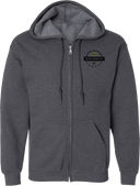 Full Zip Hoodies - Zero Gravity - circle black