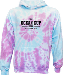 Tie-Dye Hoodies - Seacoast Ocean Cup 2026 (Black Wordmark)