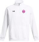 Under Armour Rival Fleece ¼ Zip - Top Court - Pacific Northwest Power Series pink