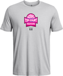 Under Armour Athletics Short Sleeve - Top Court - Pacific Northwest Power Series pink