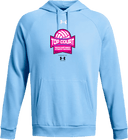 Under Armour Rival Fleece Hoodie - Top Court - Pacific Northwest Power Series pink