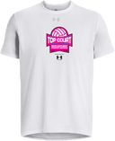 Under Armour Tech Team Short Sleeve - Top Court - Pacific Northwest Power Series pink