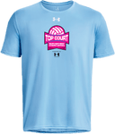 Under Armour Tech Team Short Sleeve - Top Court - Pacific Northwest Power Series pink