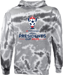 Tie-Dye Hoodies - USYS VA Presidents Cup Spring 2026(Navy & Red)