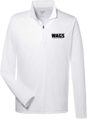 Quarter Zip Hoodies - WAGS Tournament 2026 (Black Wordmark)