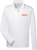 Quarter Zip Hoodies - WAGS Tournament 2026 (Coral)