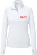 Quarter Zip Hoodies - WAGS Tournament 2026 (Coral)