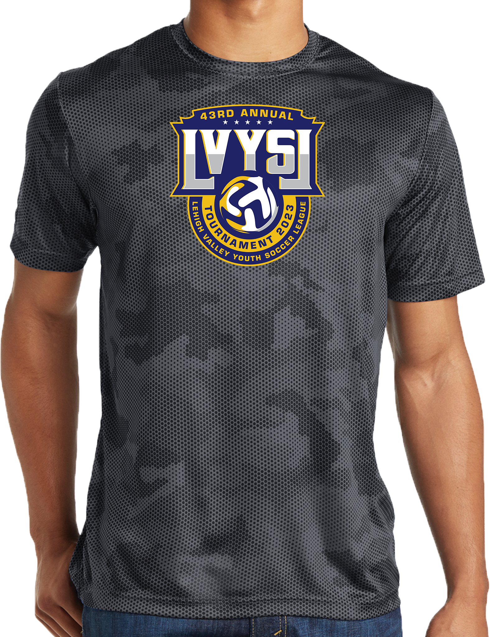 PERFORMANCE SHIRTS - 2023 43rd annual Lehigh Valley Youth Soccer League Tournament
