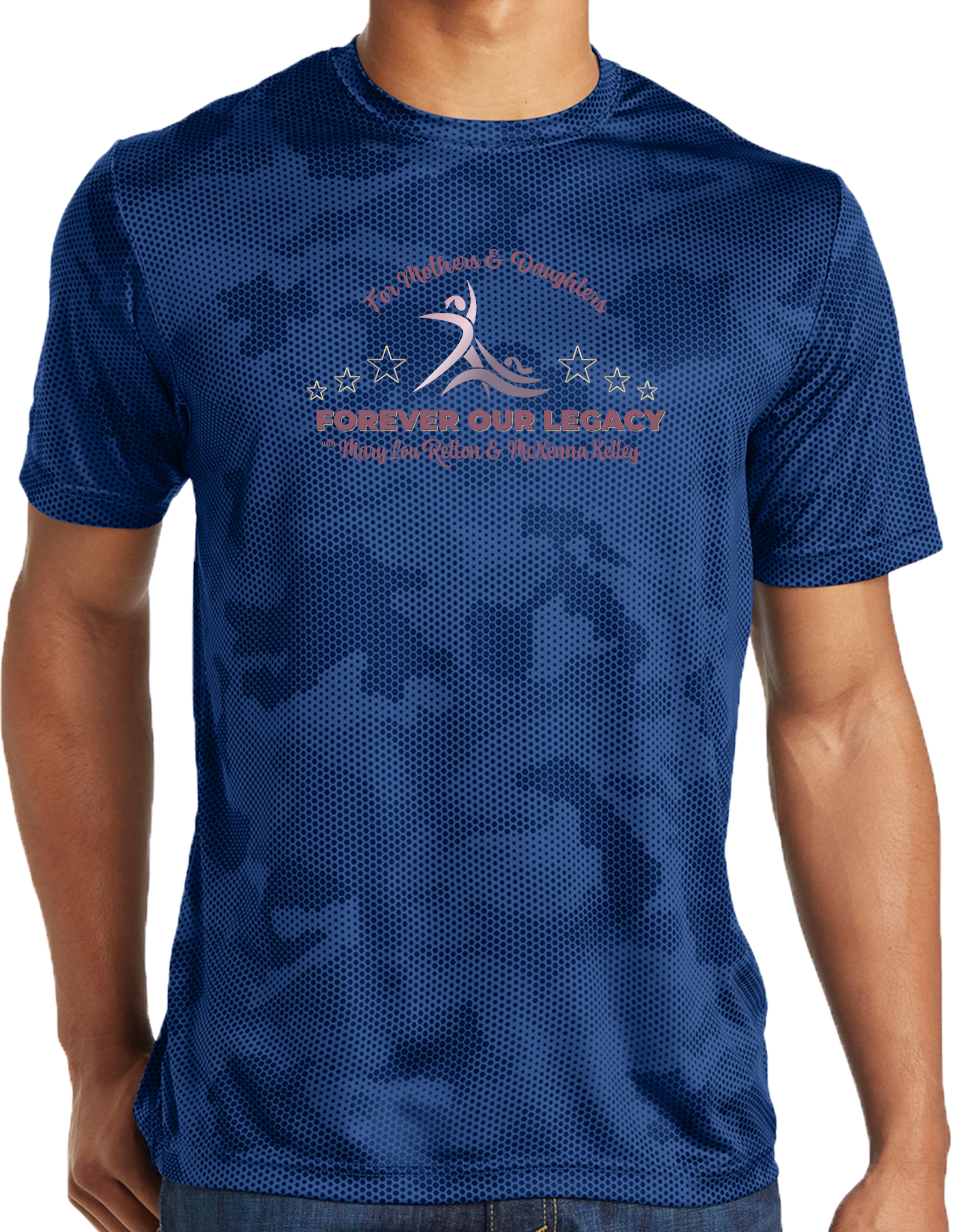 PERFORMANCE SHIRTS - 2023 For Mothers & Daughters Forever Our Legacy with Mary Lou Retton and Mckenna Kelley