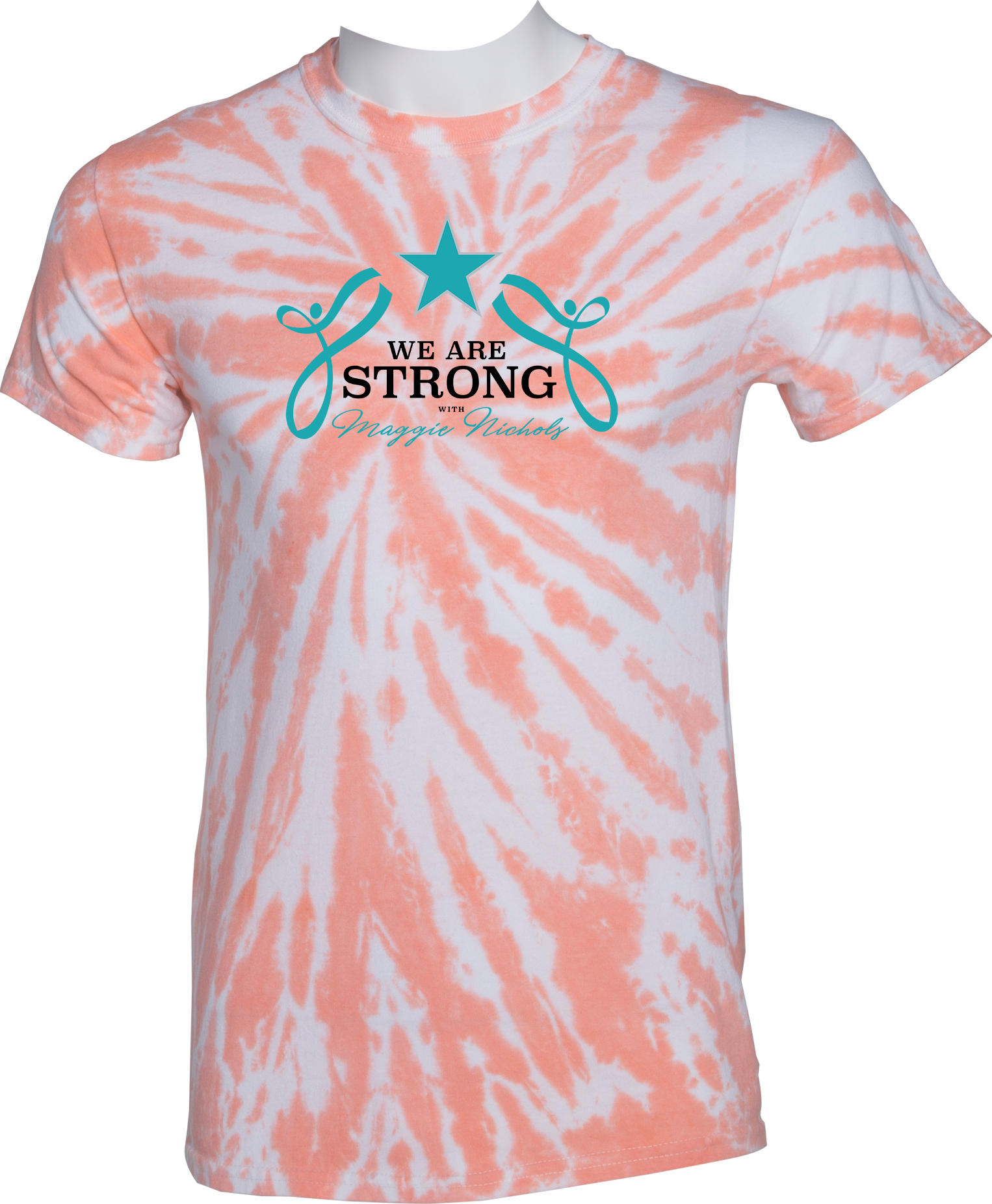 TIE-DYE SHORT SLEEVES - 2023 We Are Strong with Maggie Nichols
