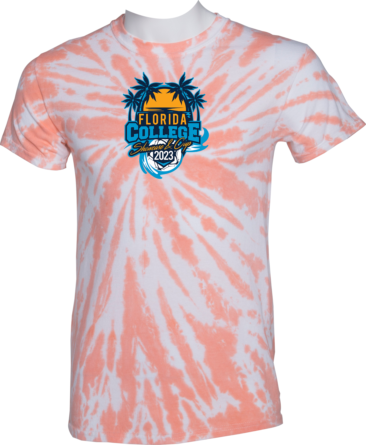 TIE-DYE SHORT SLEEVES - 2023 Florida College Showcase and Cup