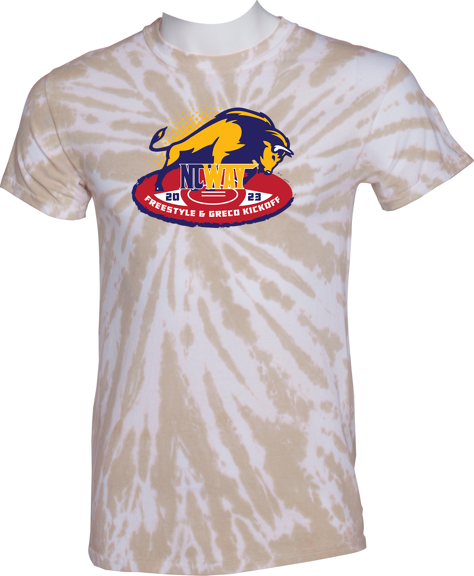 TIE-DYE SHORT SLEEVES - 2023 NCWAY Freestyle & Greco Kickoff