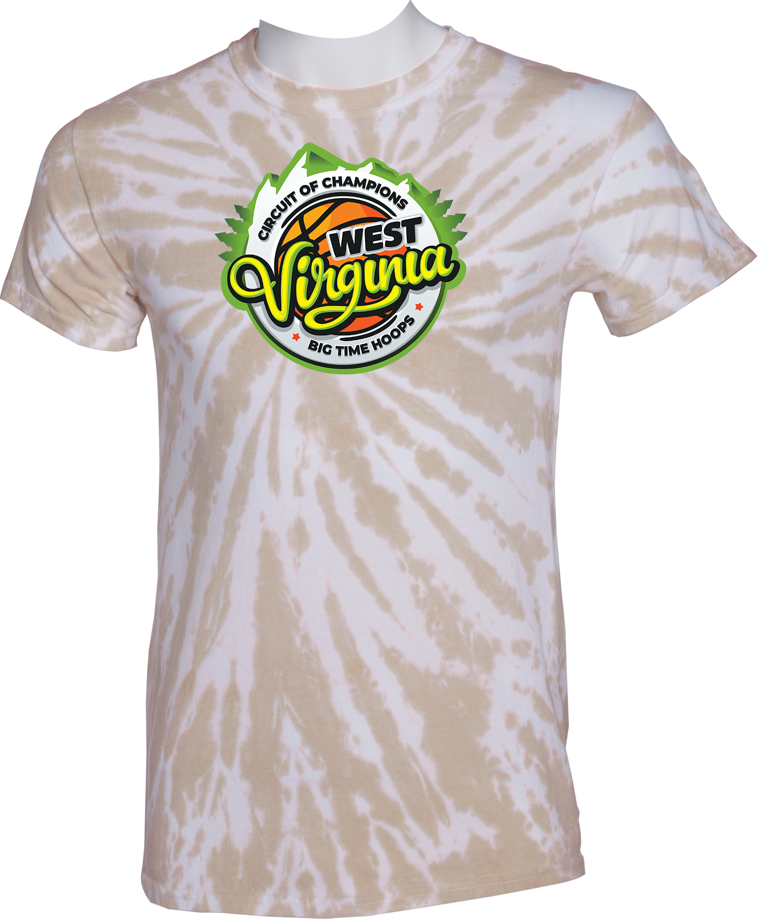 TIE-DYE SHORT SLEEVES - 2023 Circuit of Champions WEST VIRGINIA