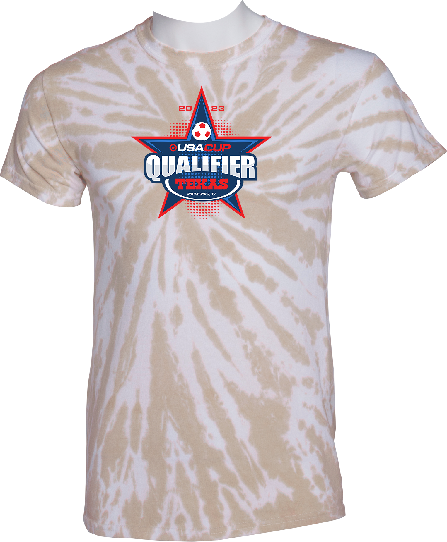 TIE-DYE SHORT SLEEVES - 2023 USA CUP Qualifier Texas