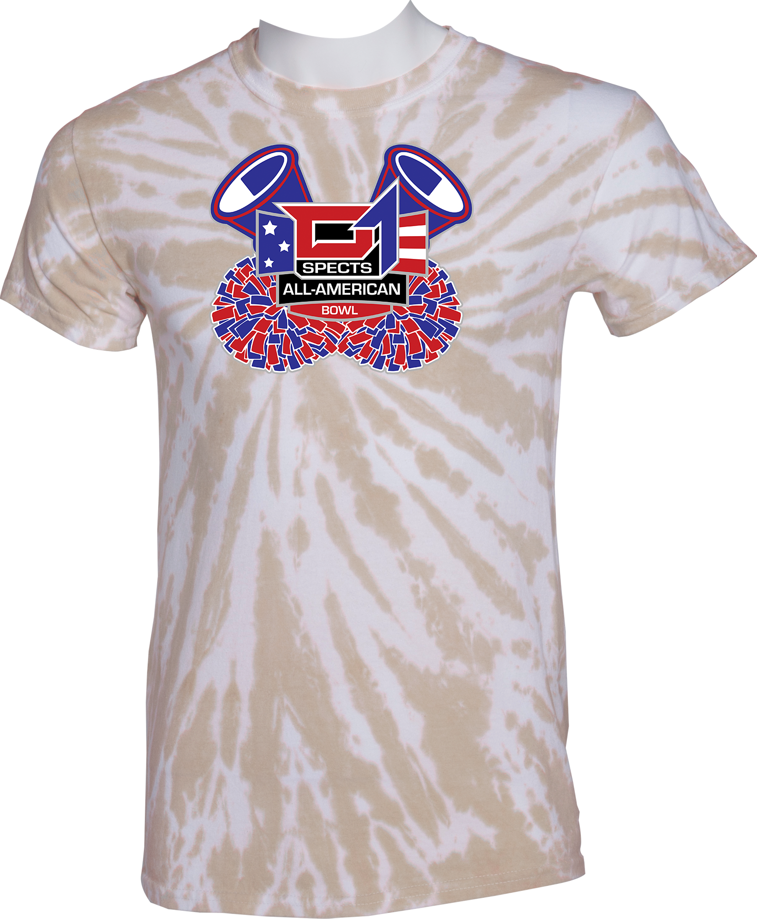 TIE-DYE SHORT SLEEVES - 2023 D1 Nation Cheer and Dance
