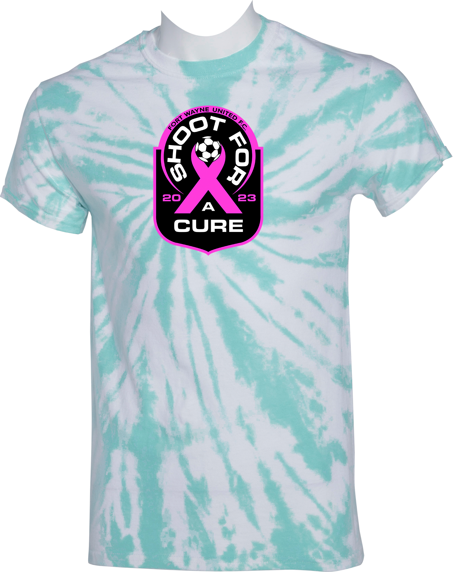 TIE-DYE SHORT SLEEVES - 2023 Shoot For A Cure