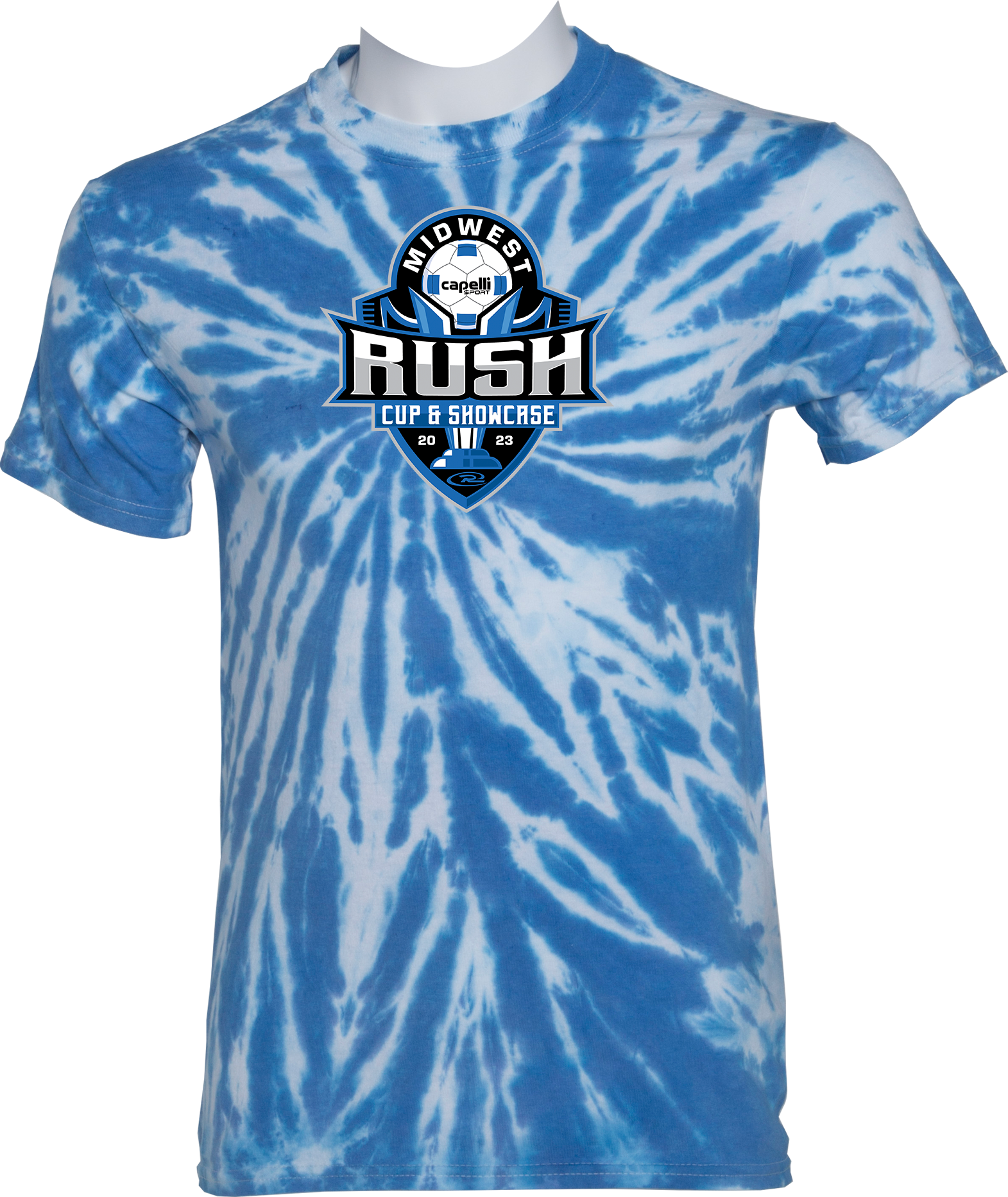 TIE-DYE SHORT SLEEVES - 2023 Midwest Rush Cup & Showcase