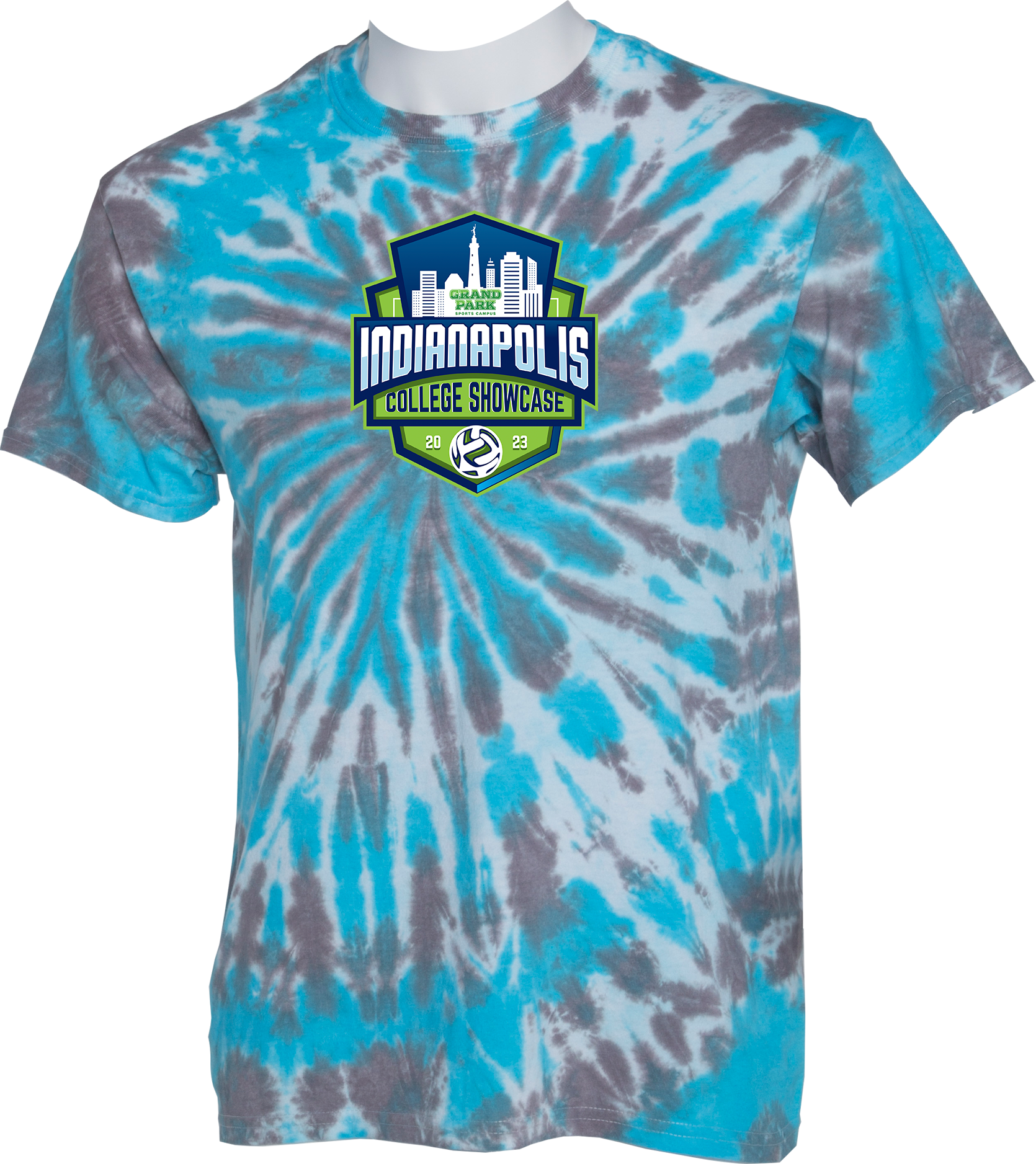TIE-DYE SHORT SLEEVES - 2023 Indianapolis College Showcase