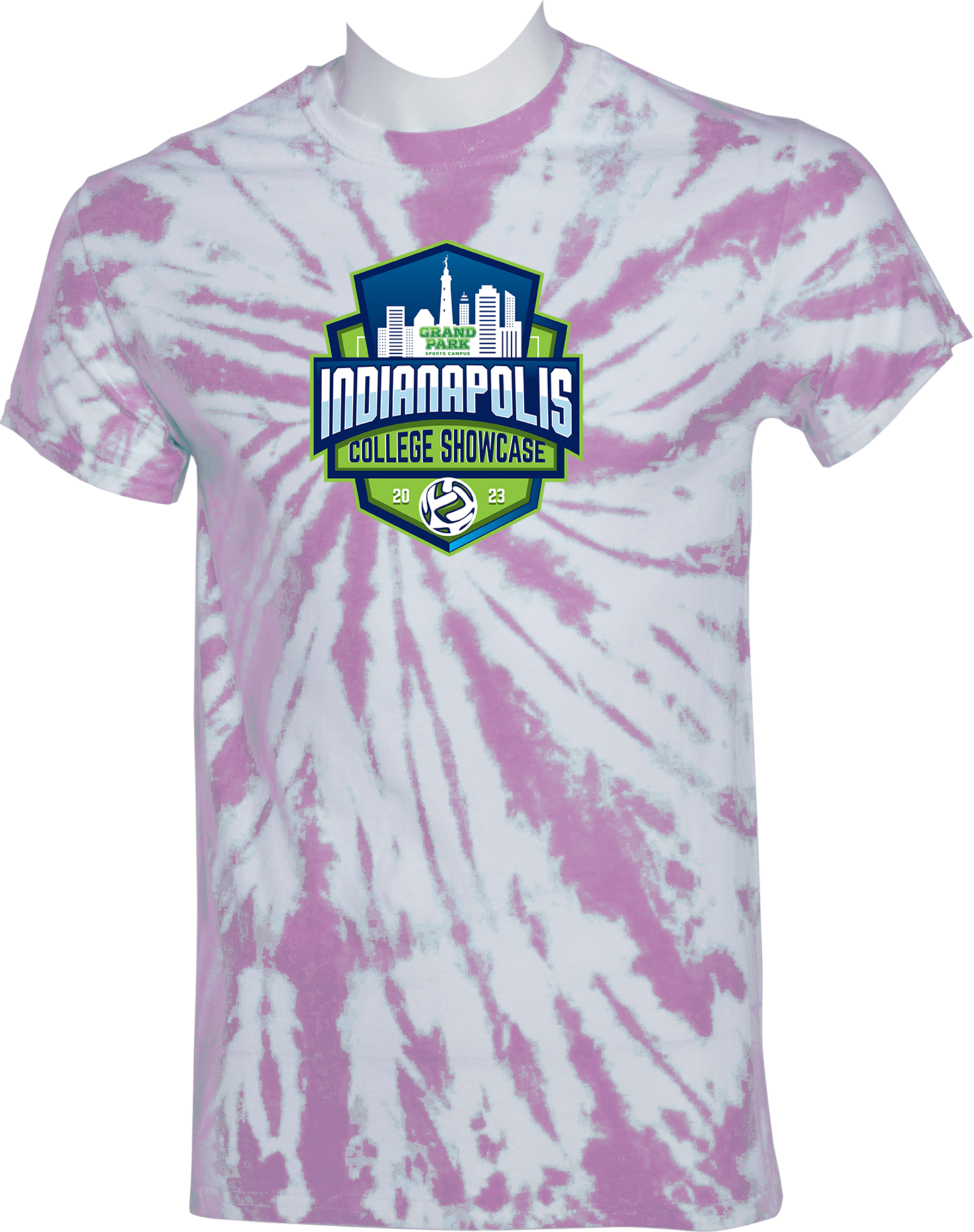 TIE-DYE SHORT SLEEVES - 2023 Indianapolis College Showcase