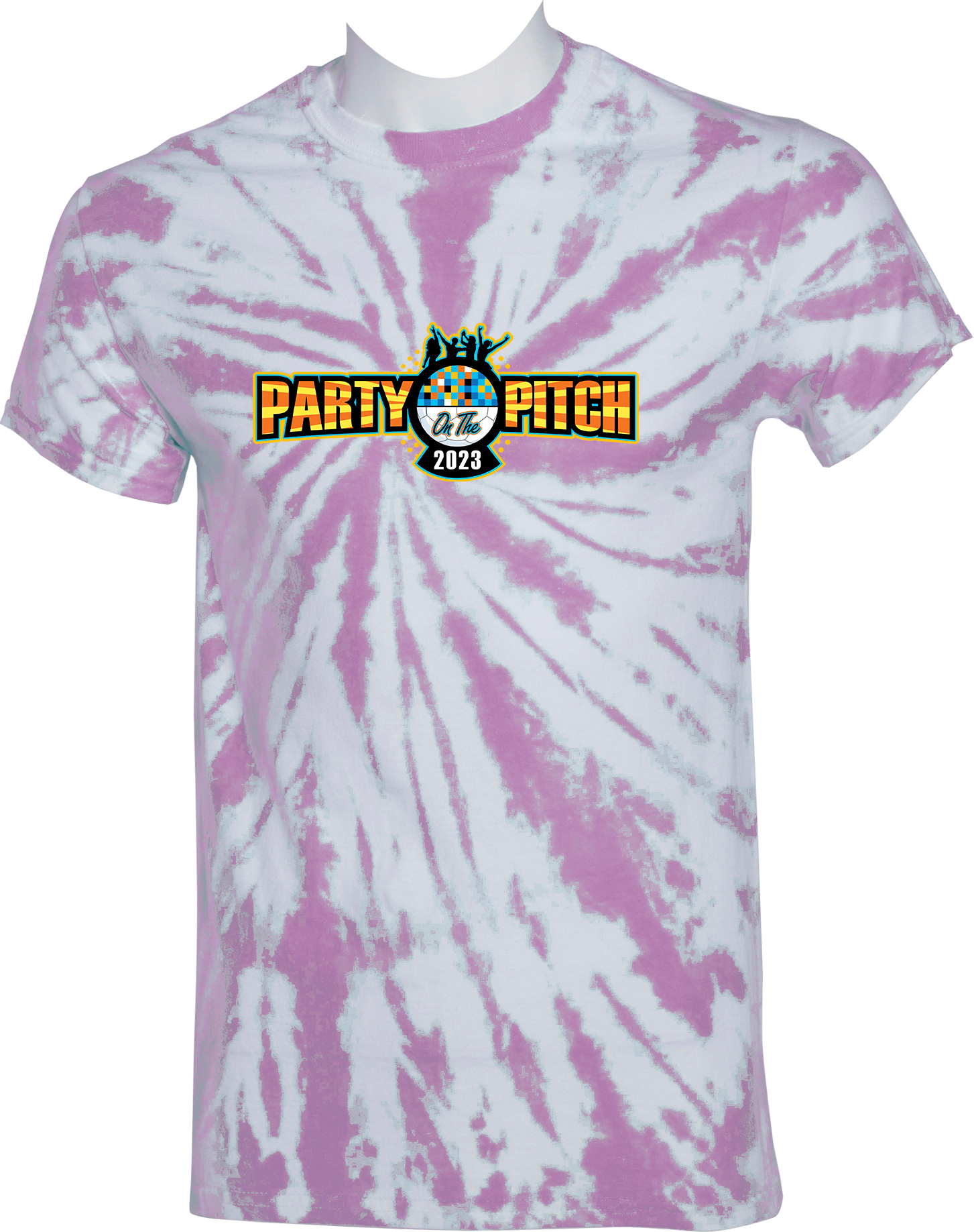 TIE-DYE SHORT SLEEVES - 2023 Party On The Pitch