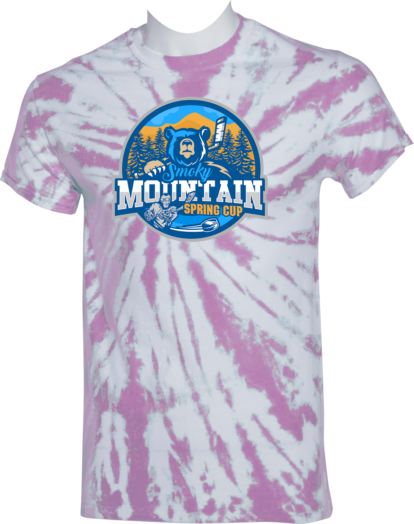 TIE-DYE SHORT SLEEVES - 2023 Smoky Mountain Spring Cup
