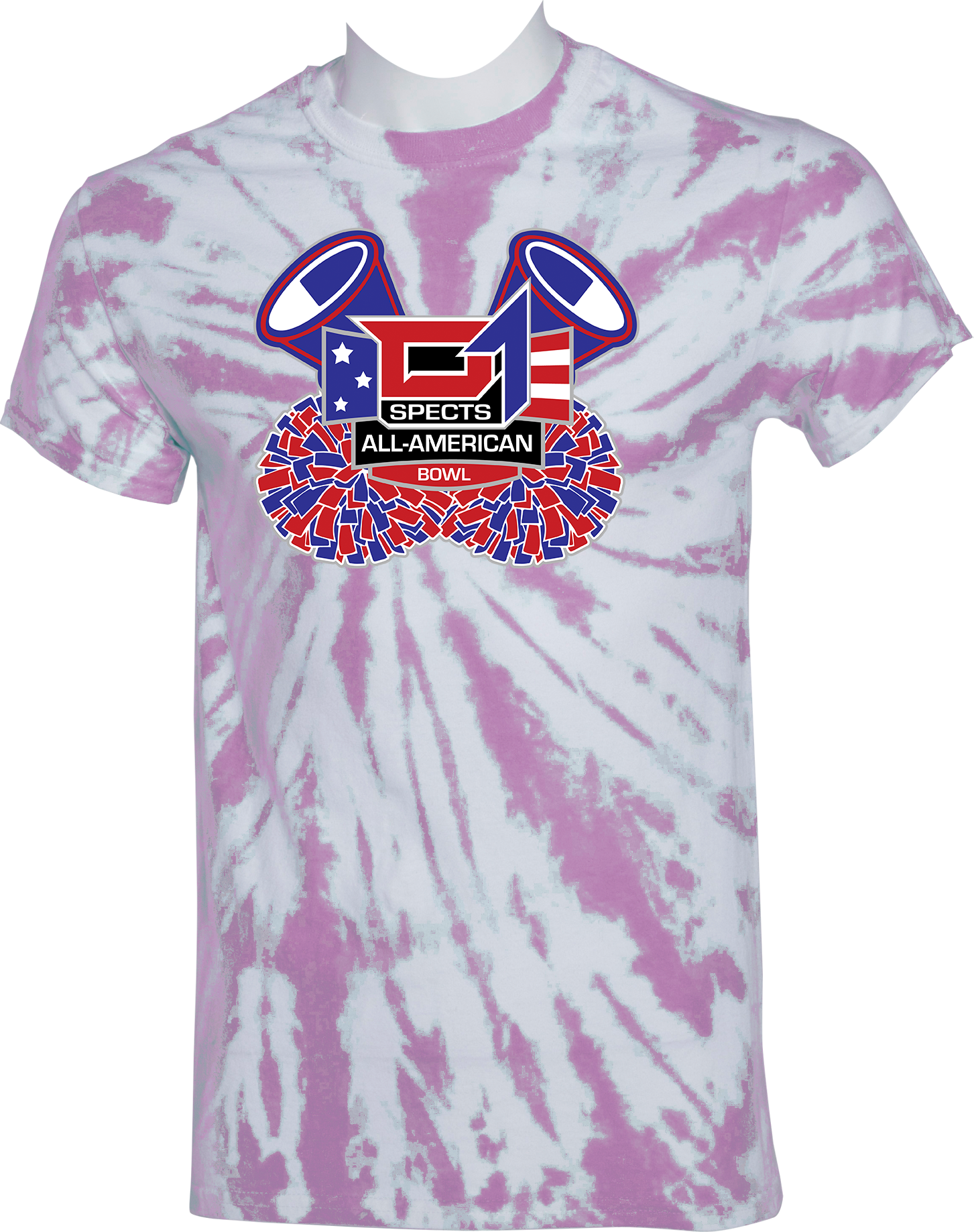 TIE-DYE SHORT SLEEVES - 2023 D1 Nation Cheer and Dance