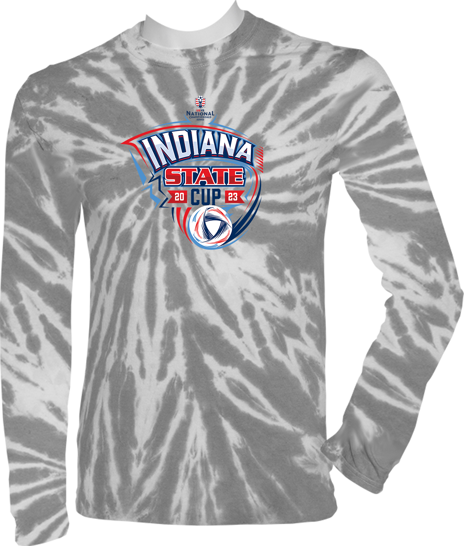 TIE-DYE LONG SLEEVES - 2023 Indiana State Cup
