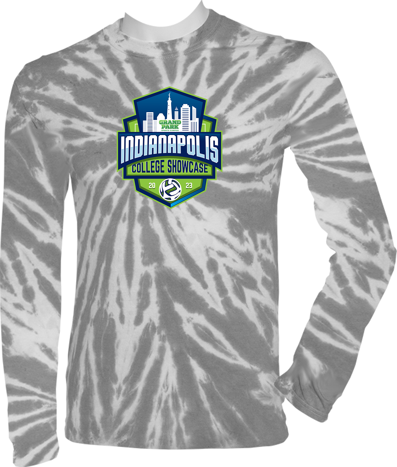 TIE-DYE LONG SLEEVES - 2023 Indianapolis College Showcase