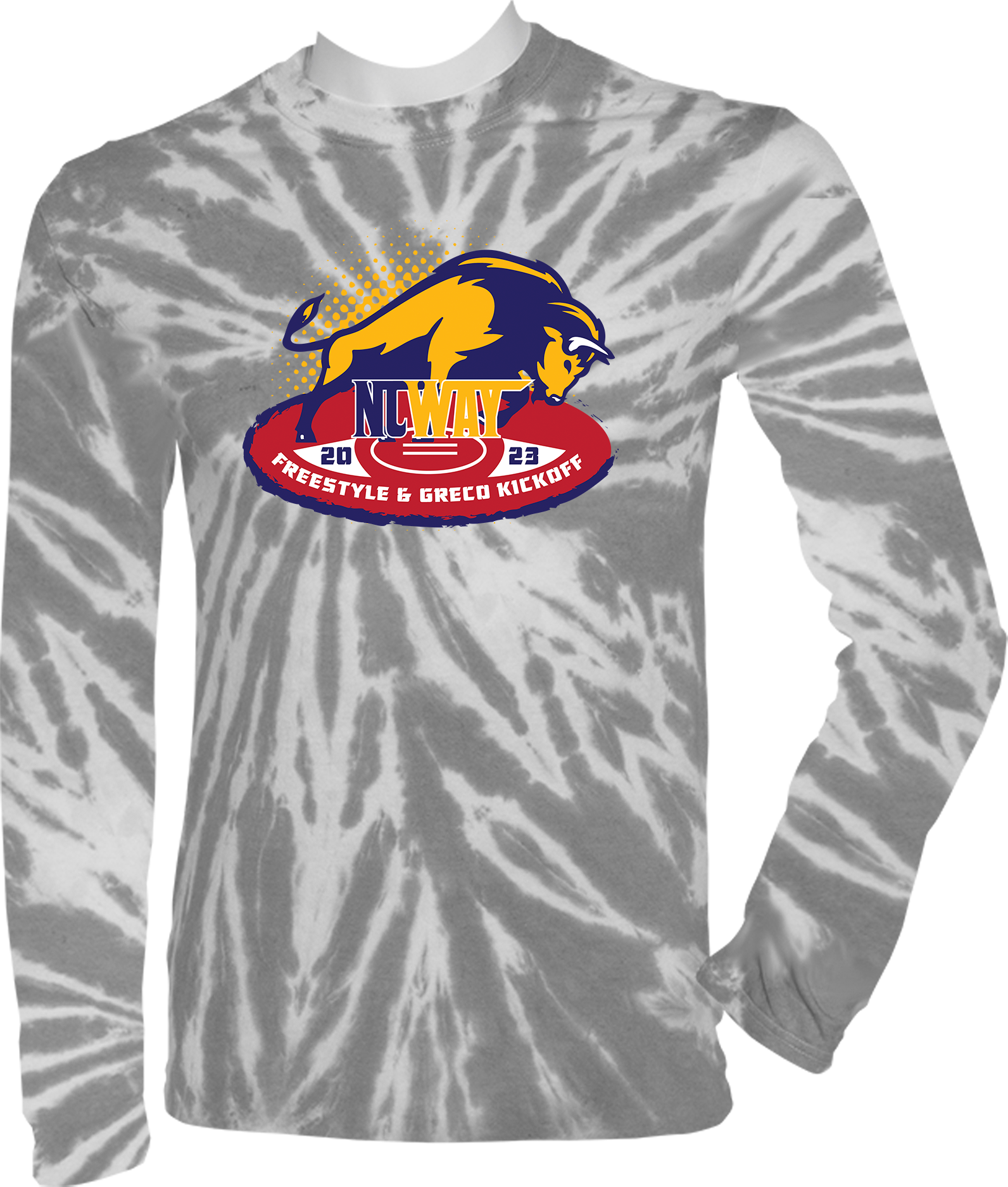 TIE-DYE LONG SLEEVES - 2023 NCWAY Freestyle & Greco Kickoff