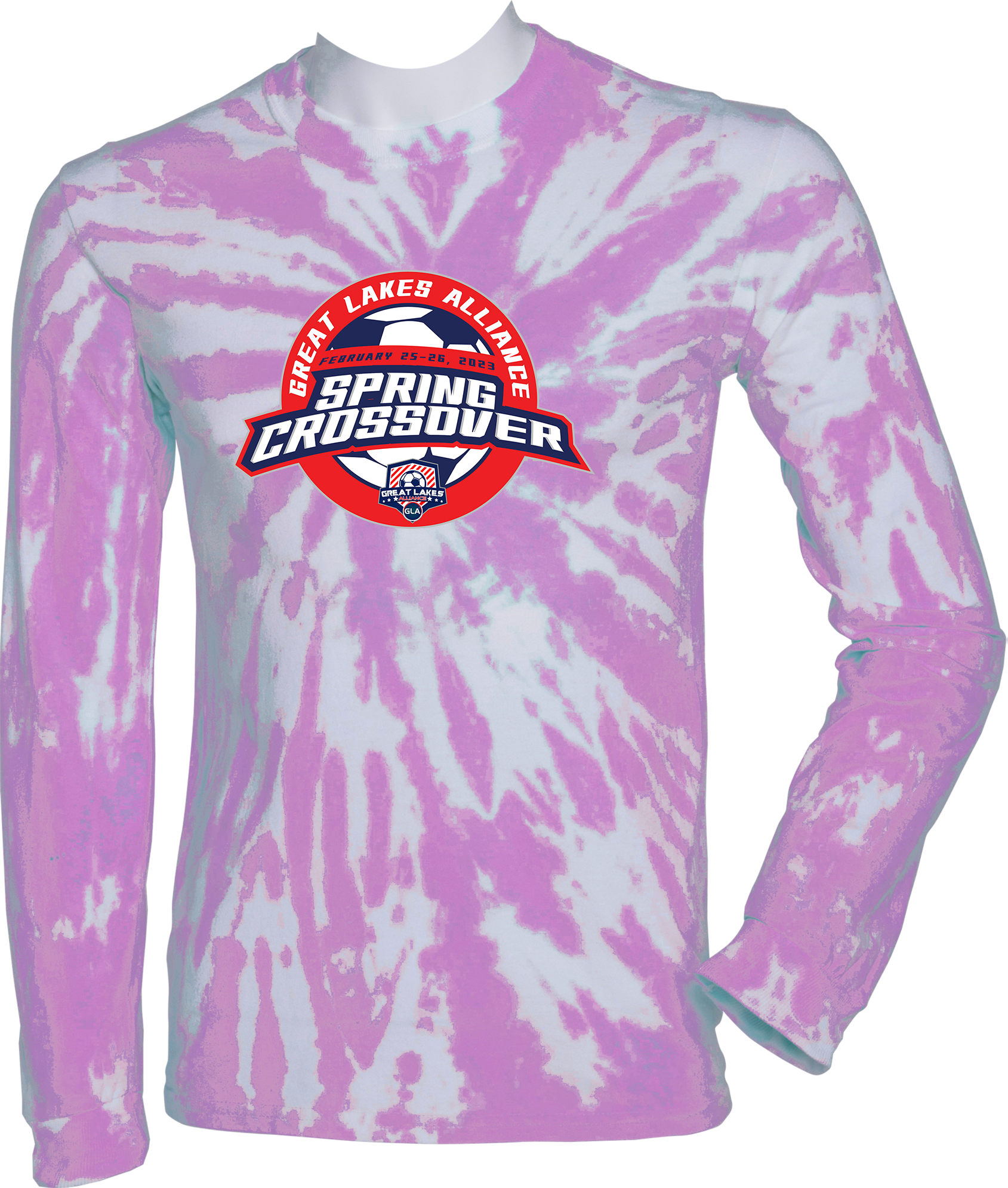 TIE-DYE LONG SLEEVES - 2023 Great Lakes Alliance Spring Crossover