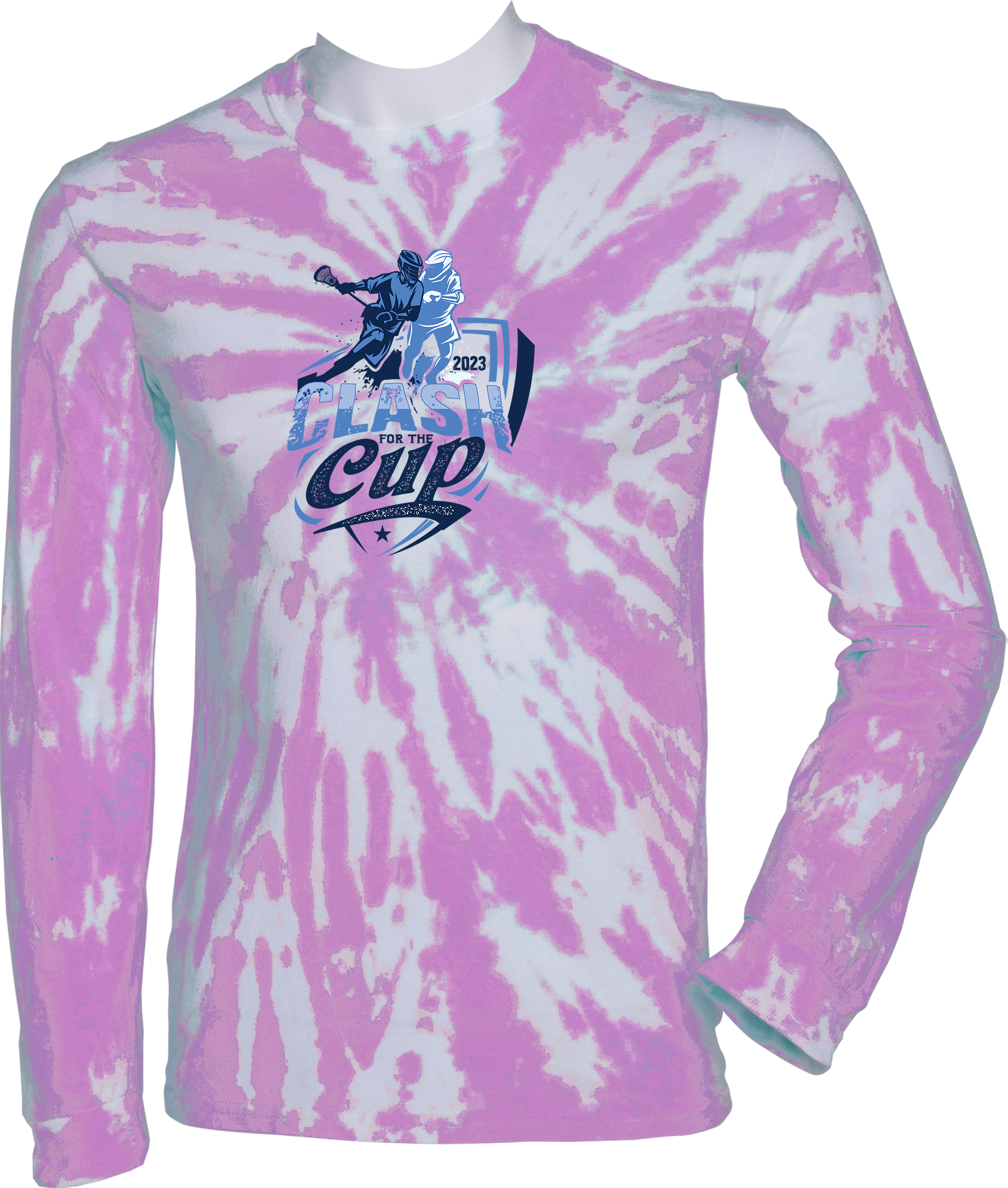 TIE-DYE LONG SLEEVES - 2023 Clash For The Cup