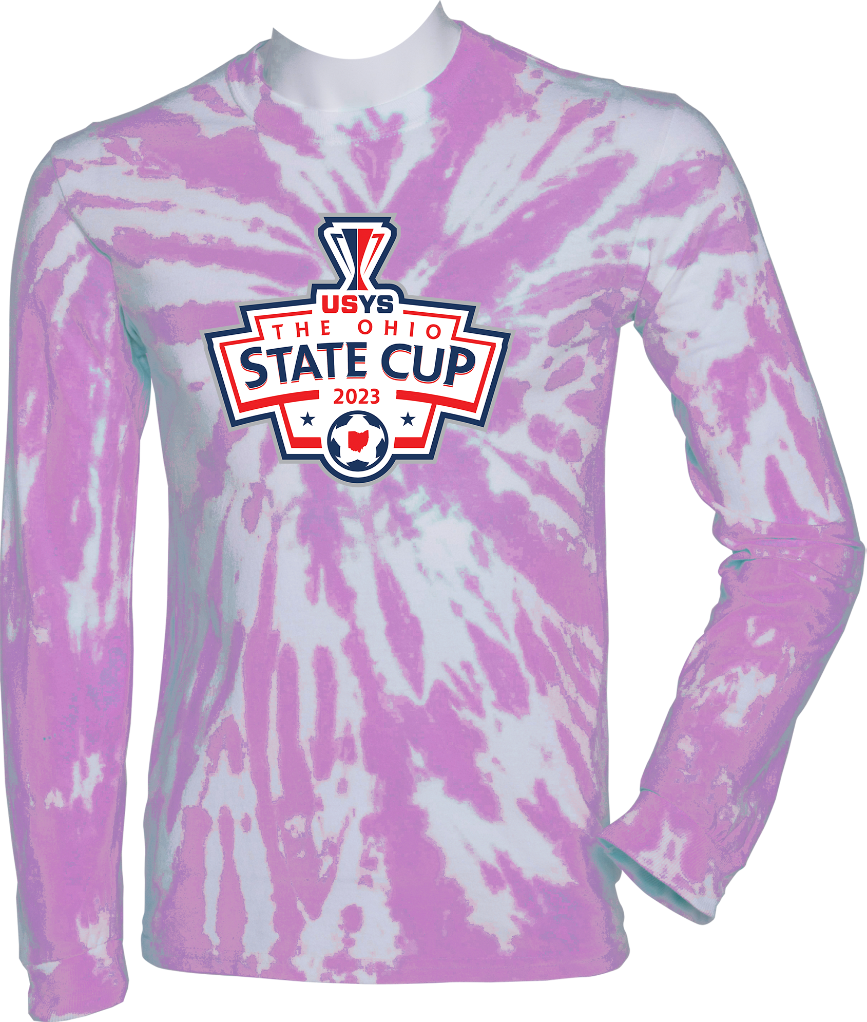 TIE-DYE LONG SLEEVES - 2023 USYS The Ohio State Cup
