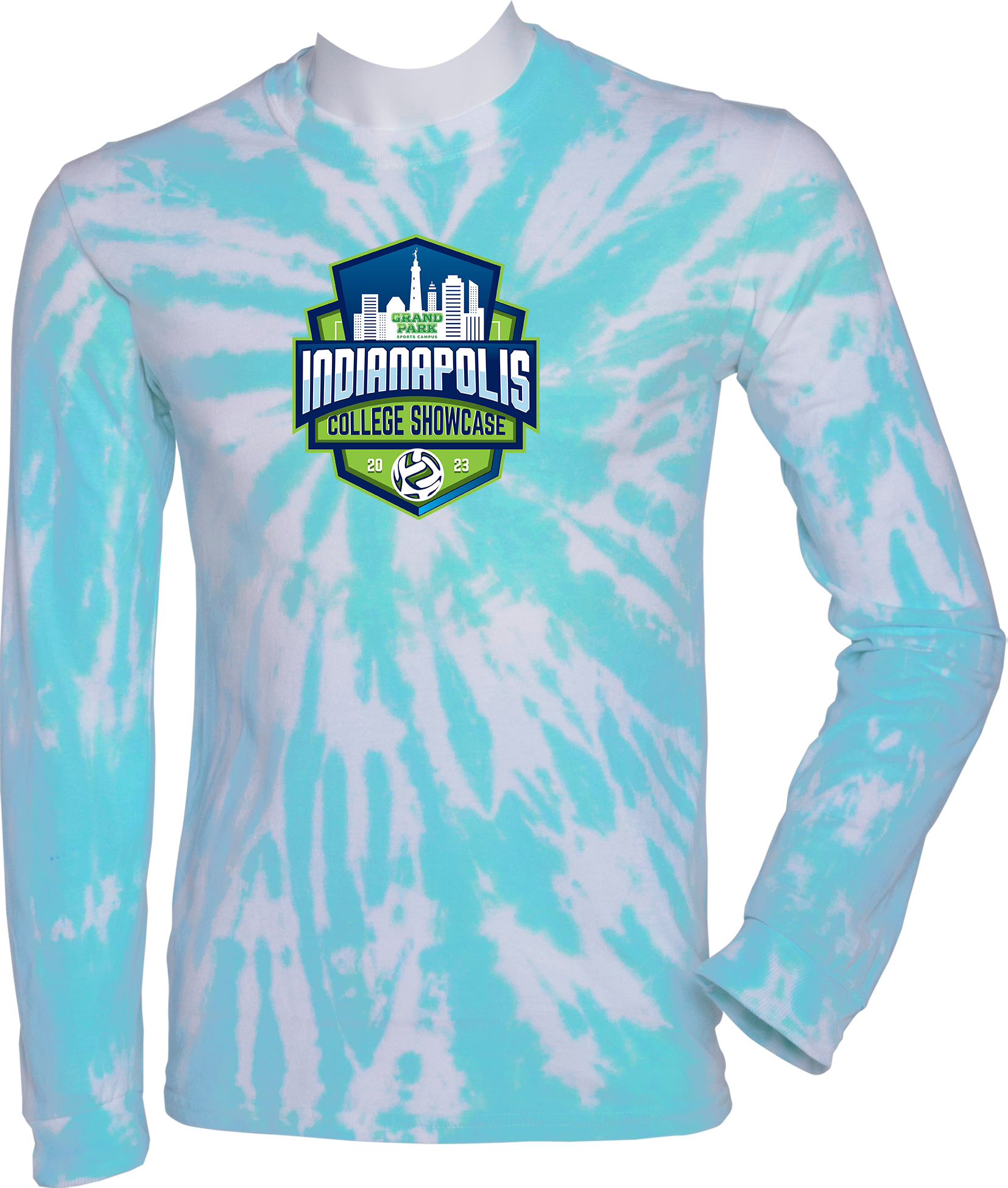 TIE-DYE LONG SLEEVES - 2023 Indianapolis College Showcase