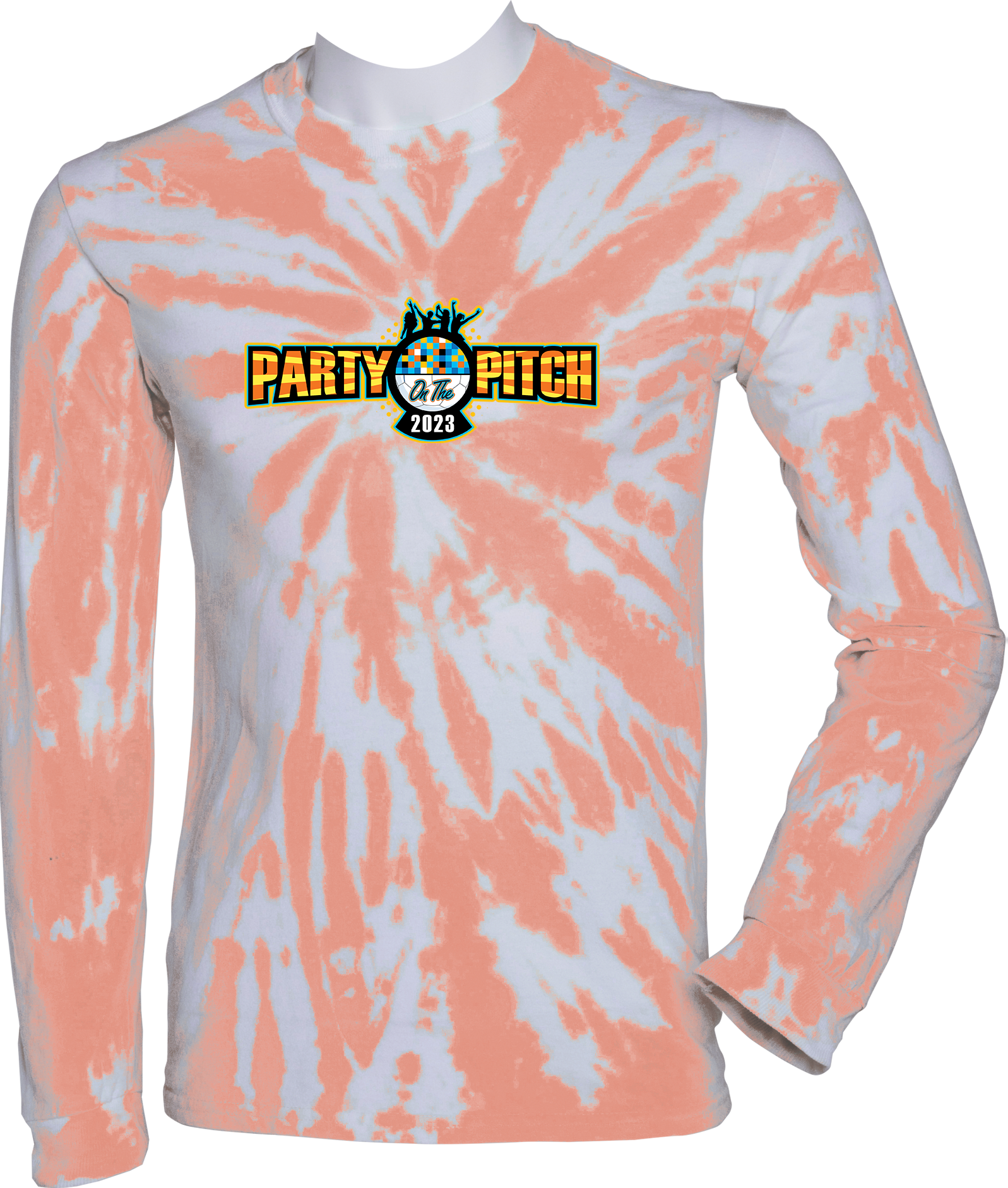 TIE-DYE LONG SLEEVES - 2023 Party On The Pitch