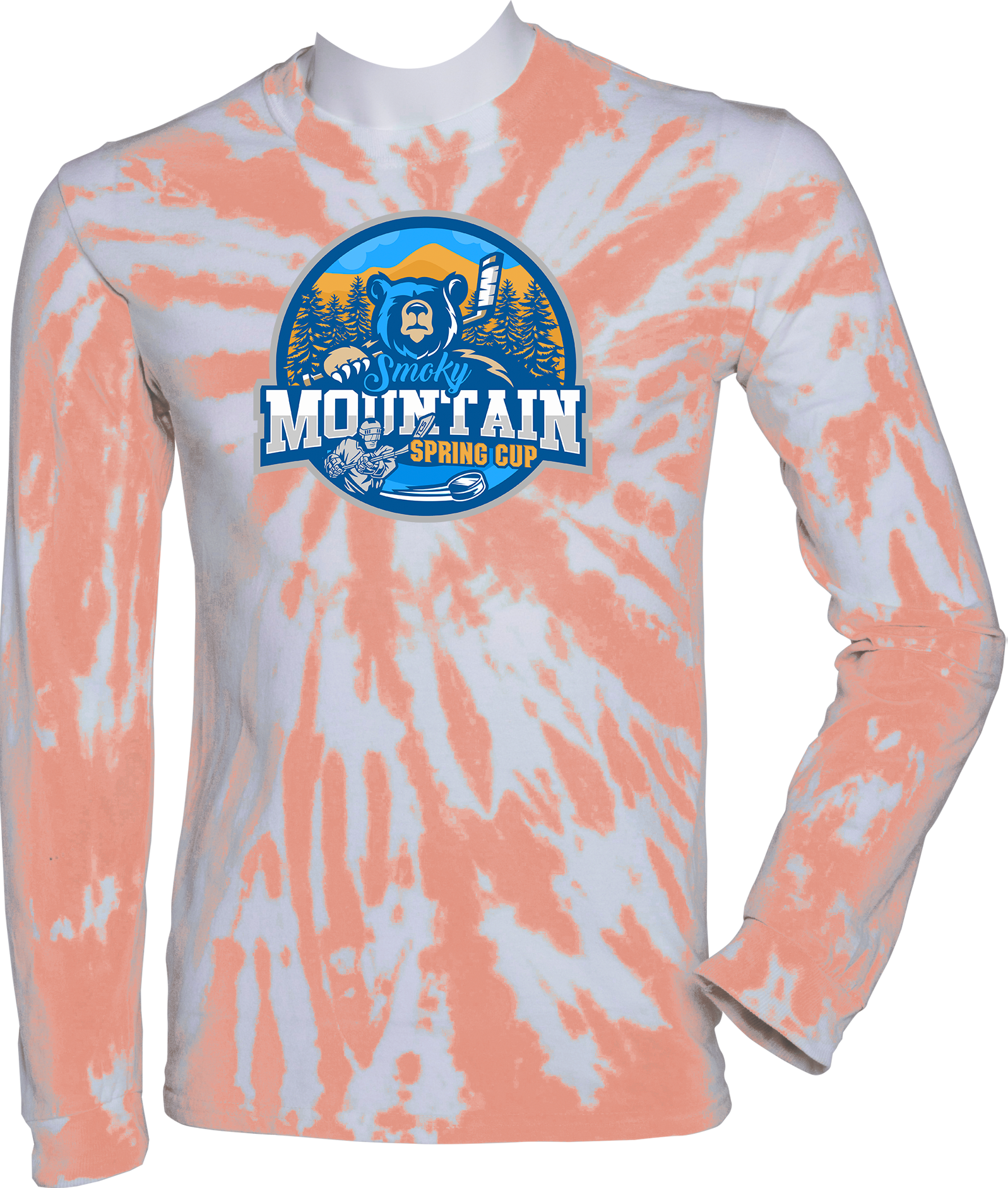 TIE-DYE LONG SLEEVES - 2023 Smoky Mountain Spring Cup