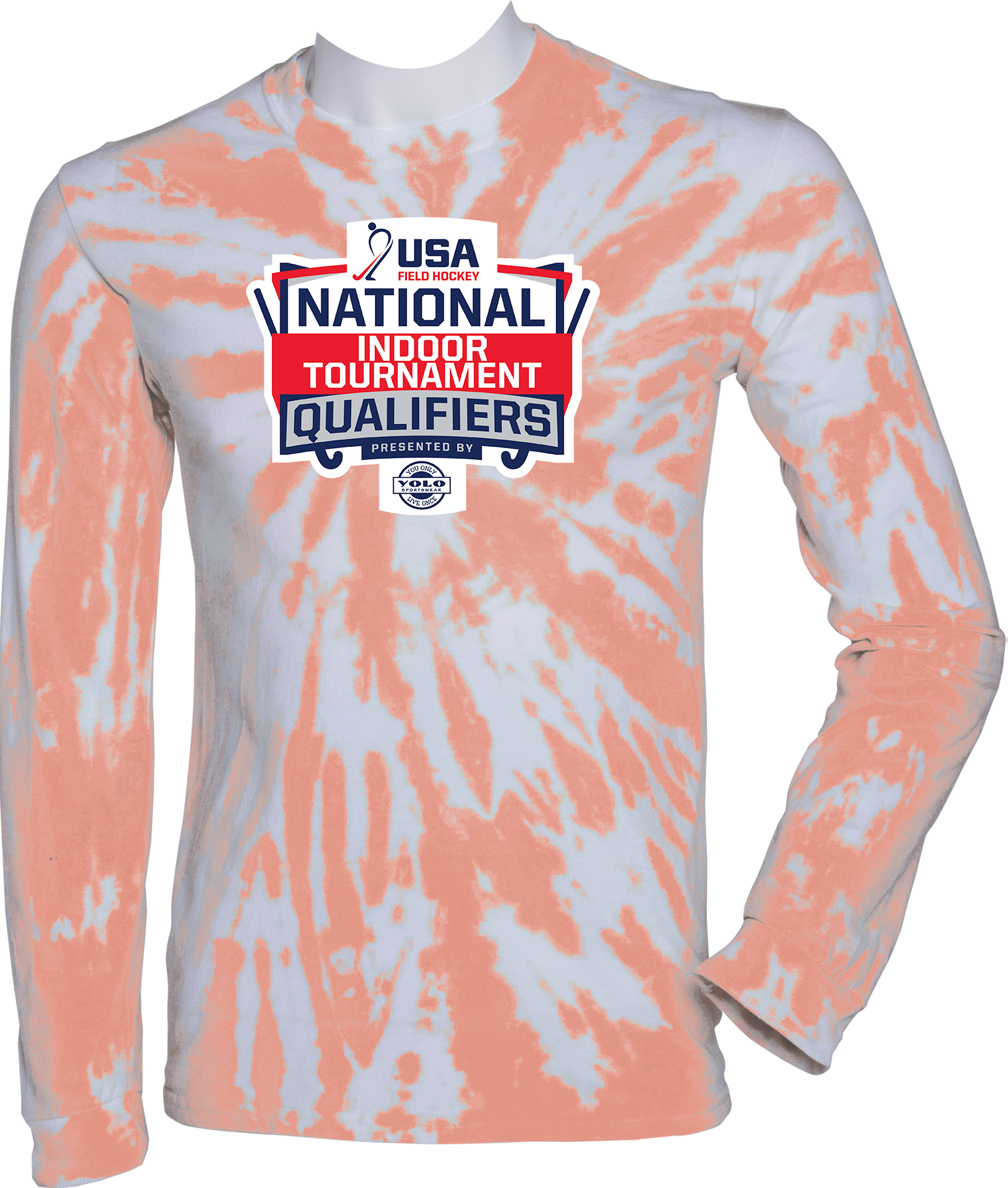 TIE-DYE LONG SLEEVES - 2023 NITQ – National Indoor Tournament Qualifiers