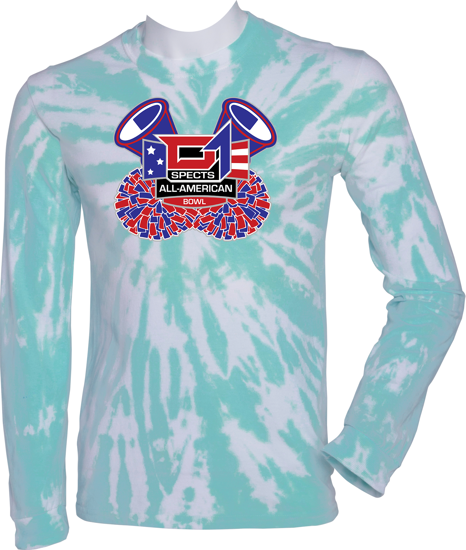 TIE-DYE LONG SLEEVES - 2023 D1 Nation Cheer and Dance