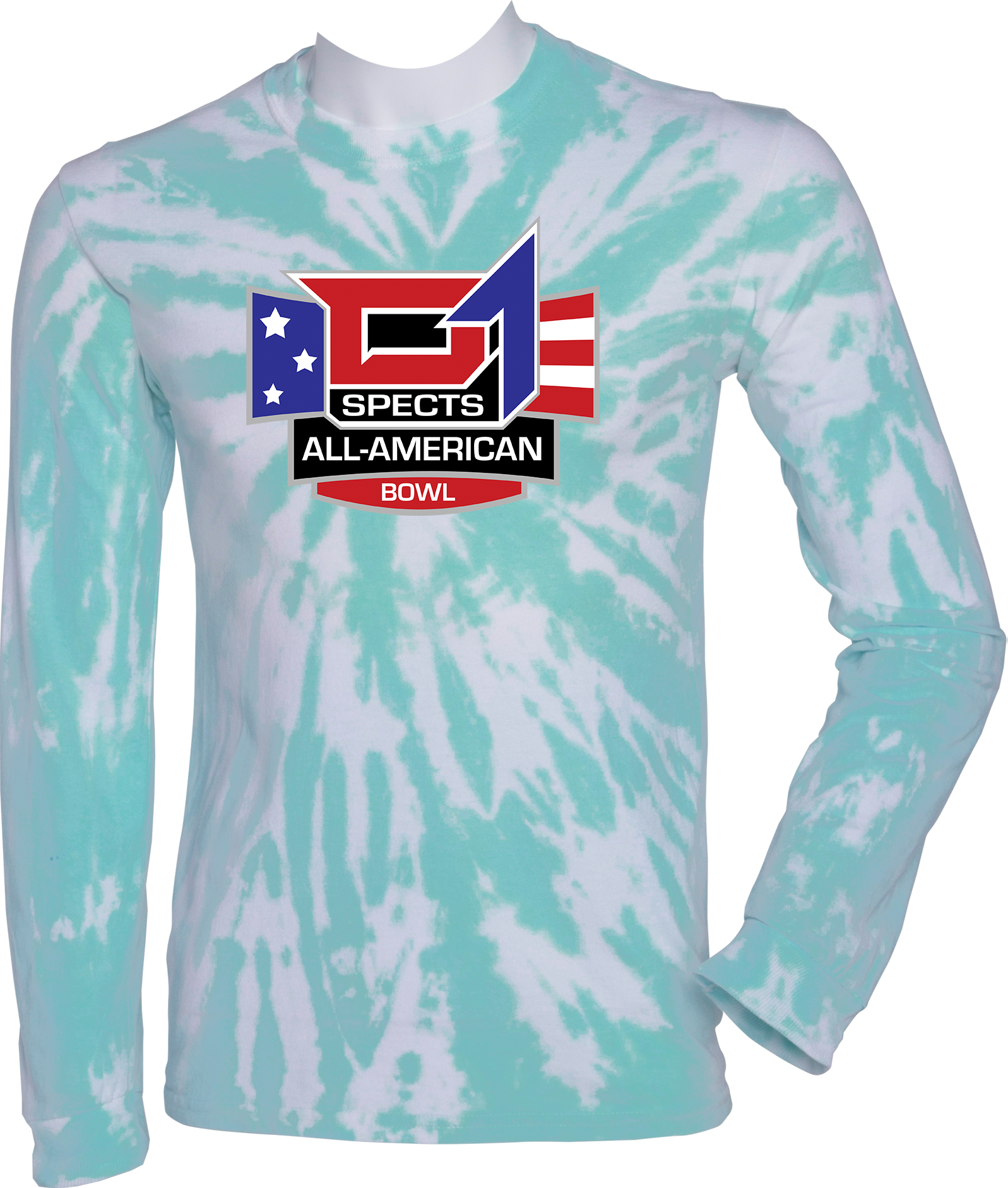 TIE-DYE LONG SLEEVES - 2023 D1 All American Bowl National Championship