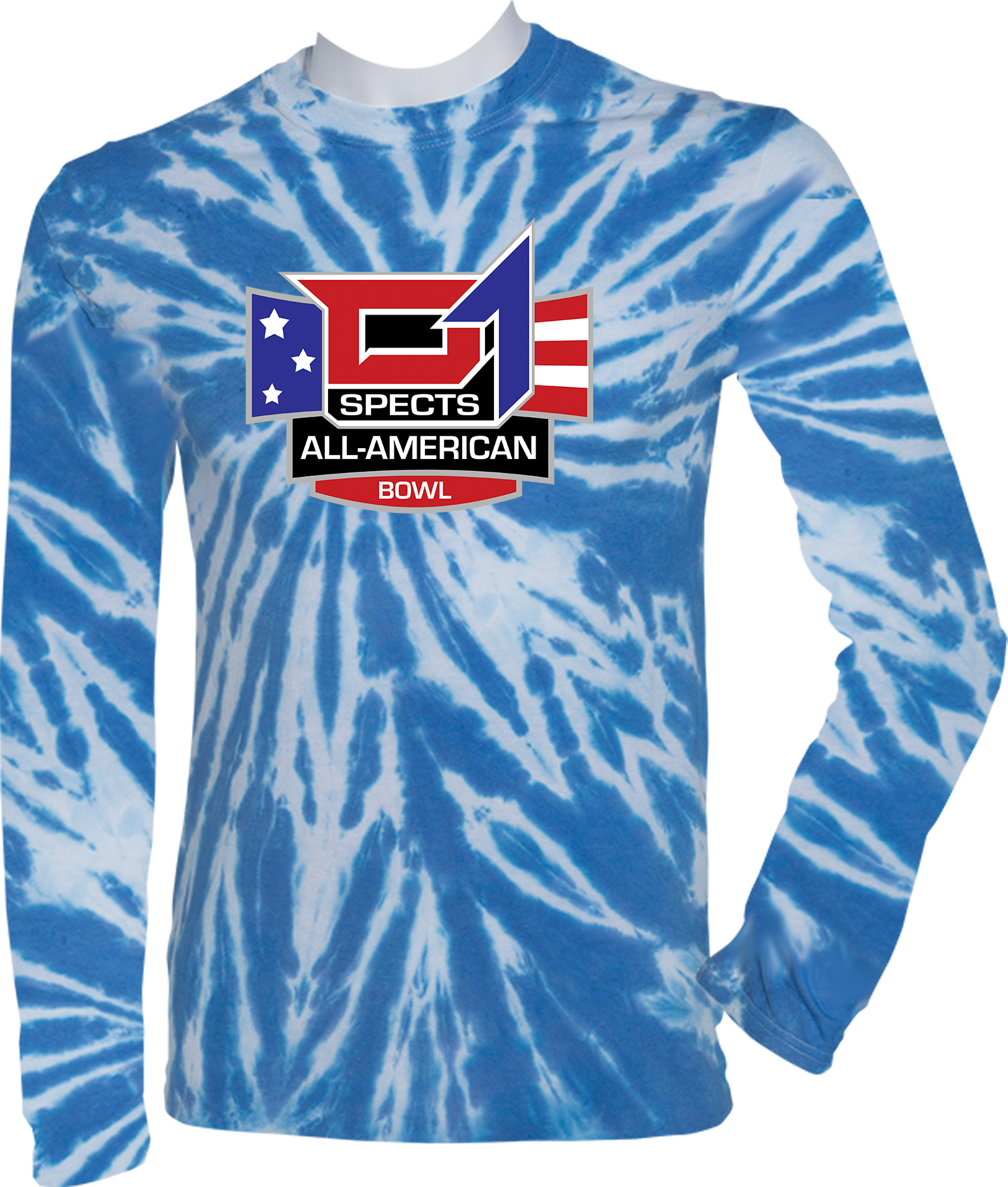 TIE-DYE LONG SLEEVES - 2023 D1 All American Bowl National Championship