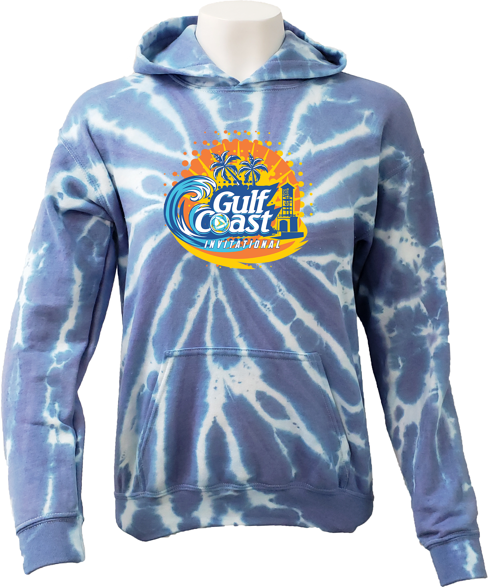 TIE-DYE HOODIES - 2023 Gulf Coast Invitational