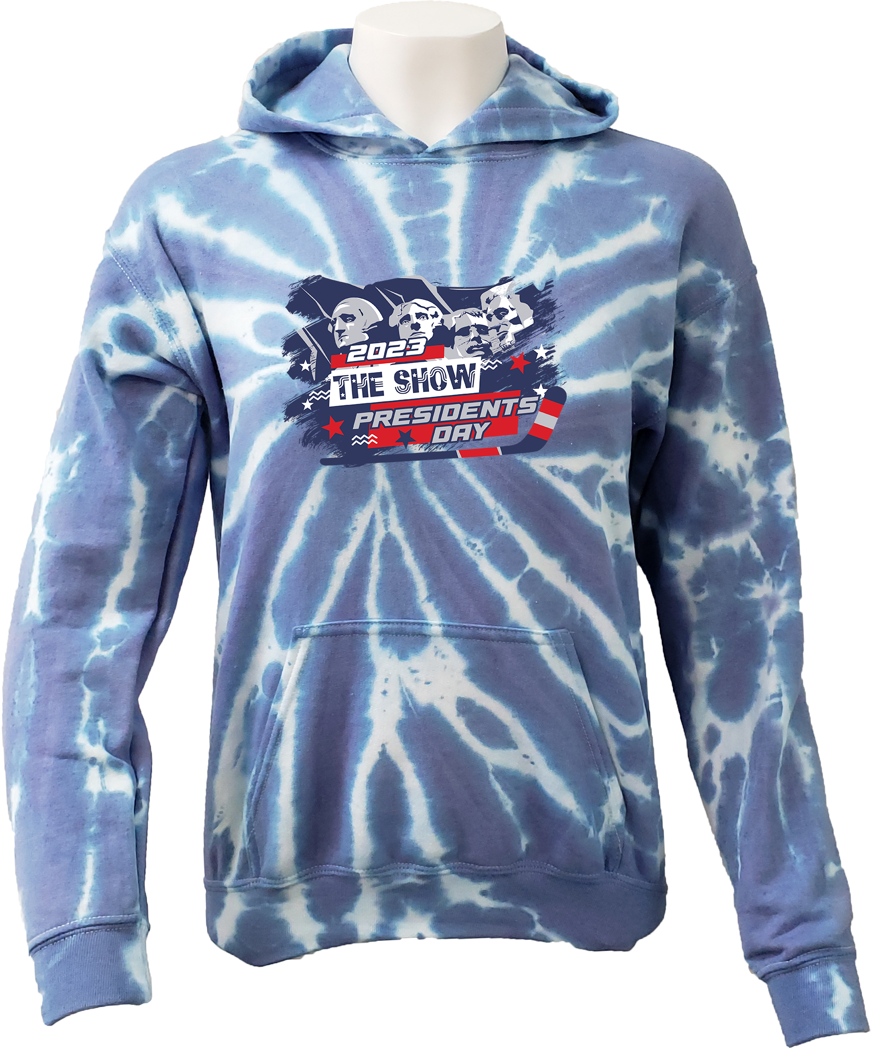 TIE-DYE HOODIES - 2023 The Show President's Day