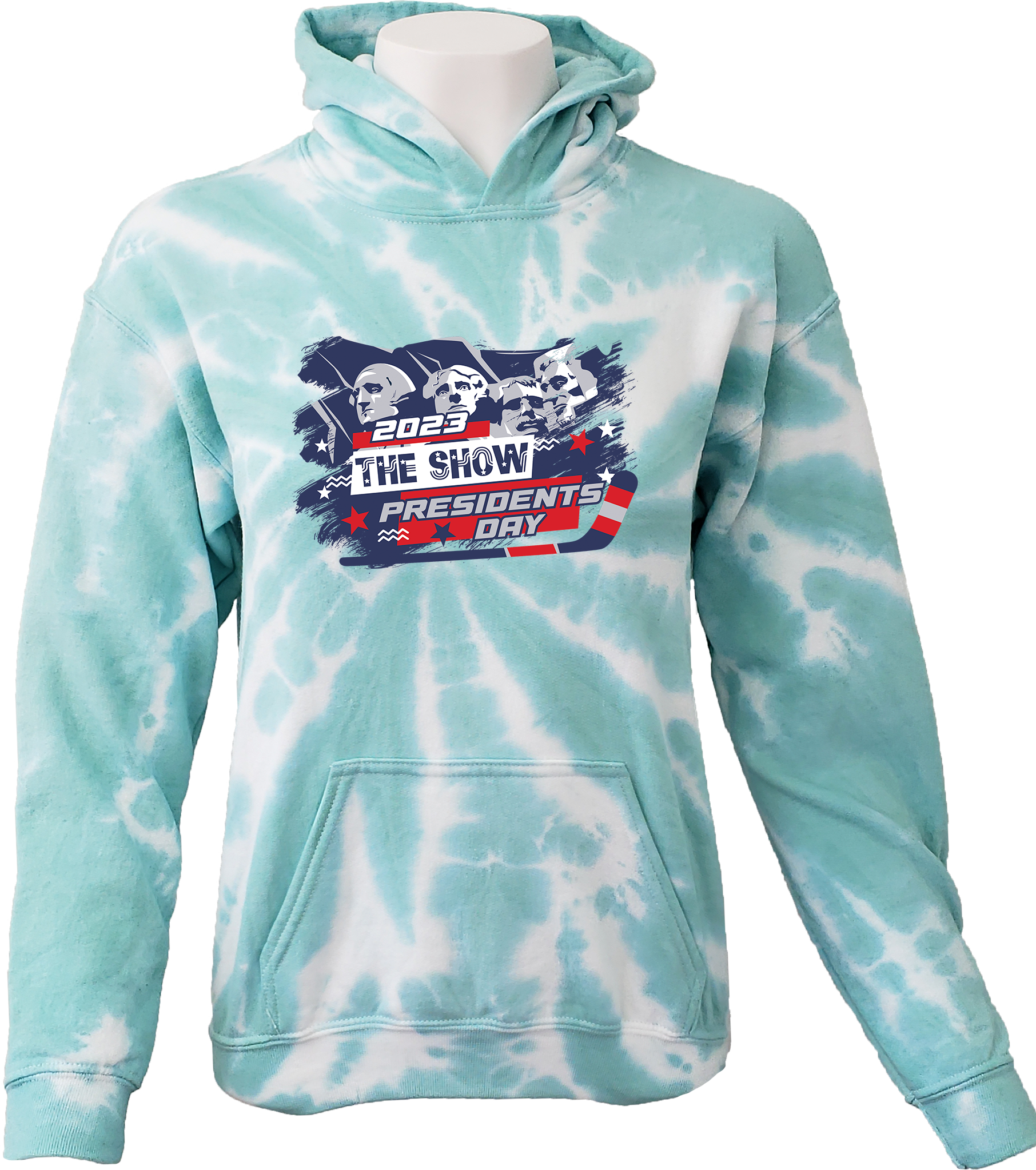 TIE-DYE HOODIES - 2023 The Show President's Day