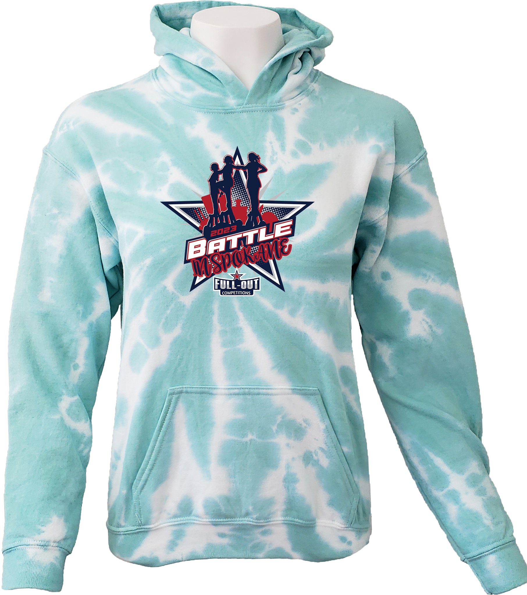 TIE-DYE HOODIES - 2023 Battle In Spokane