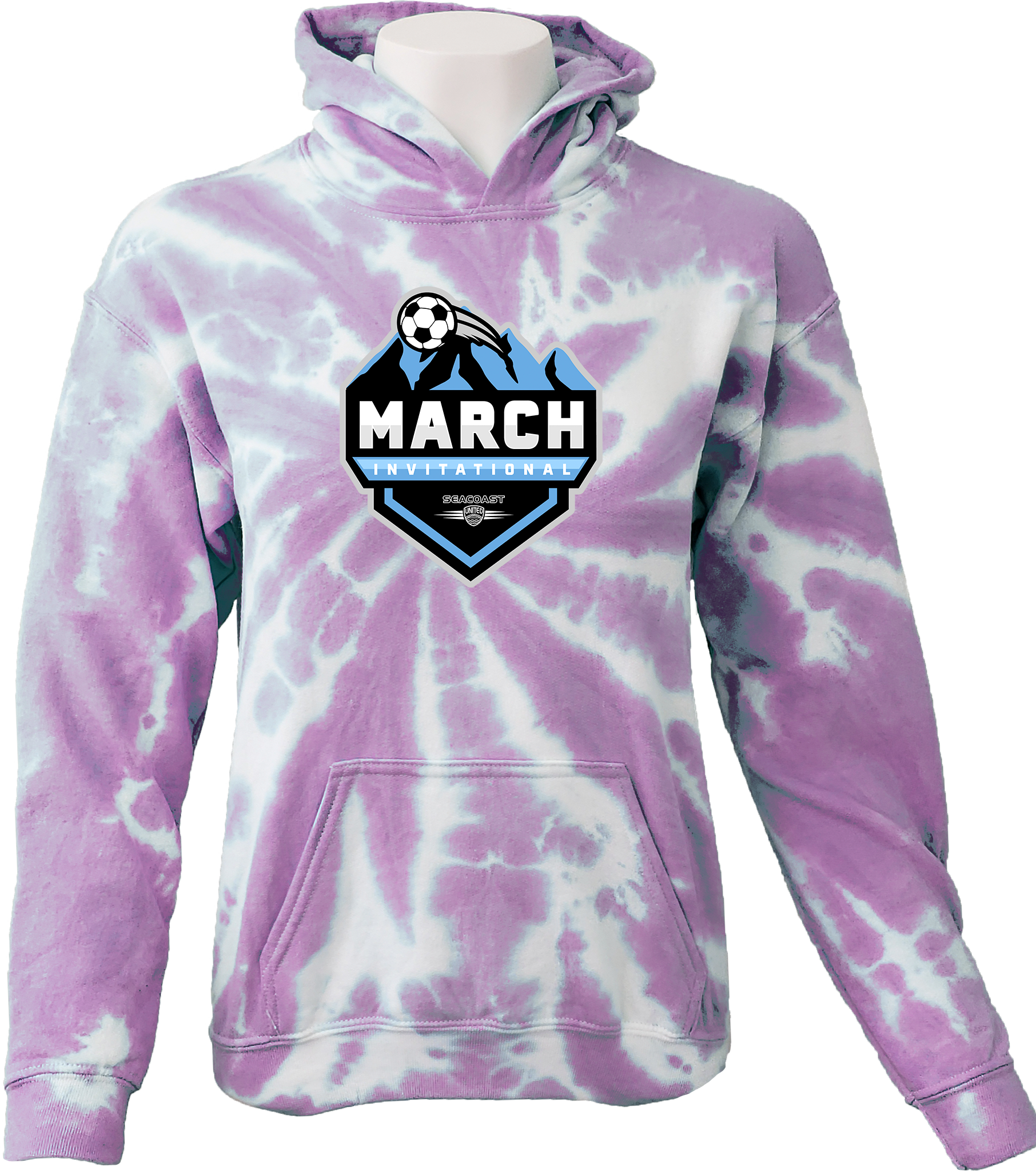 TIE-DYE HOODIES - 2023 SEACOAST UNITED PREMIER INVITATIONAL