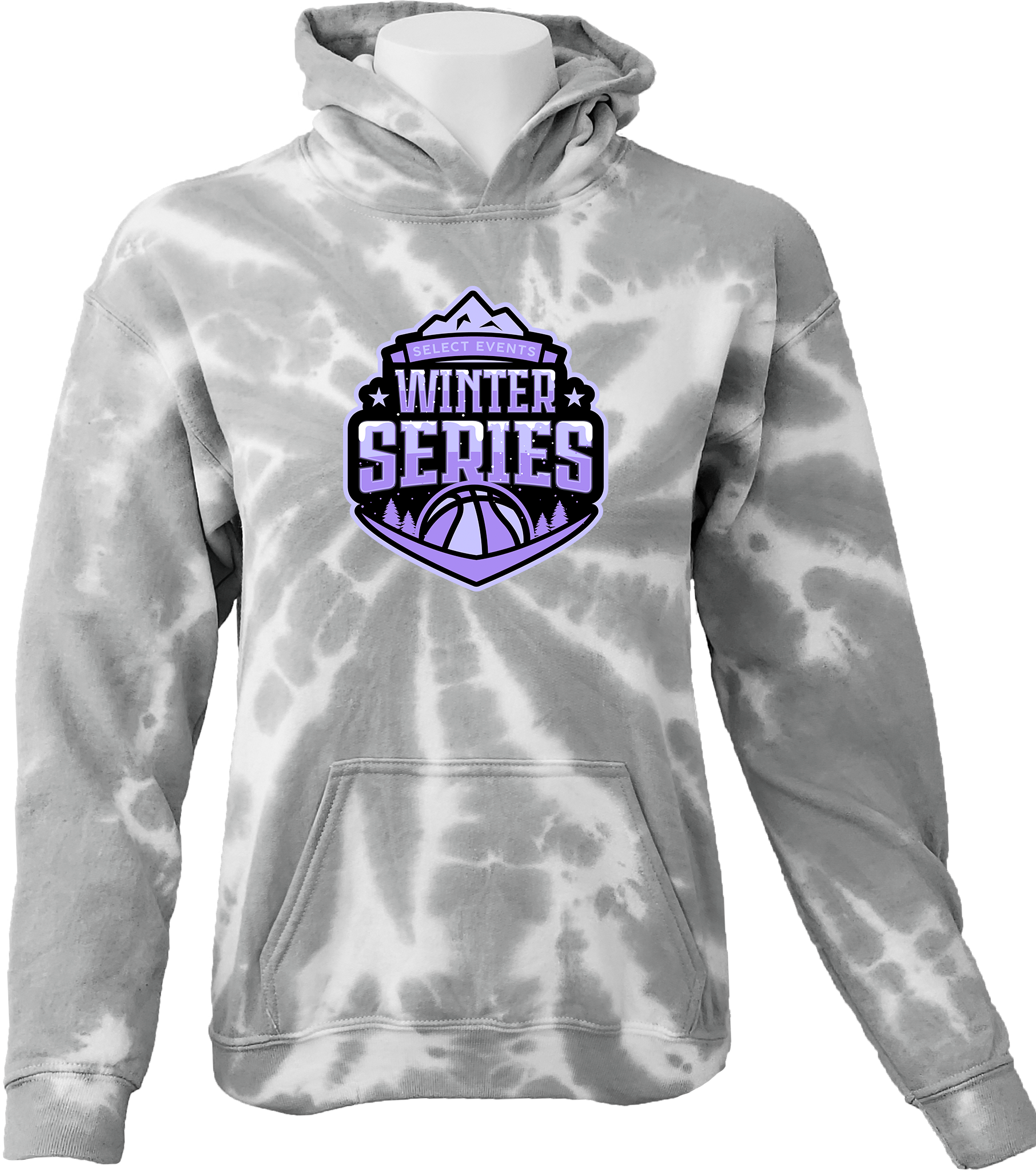 TIE-DYE HOODIES - 2023 Select Events Winter Series Session 3