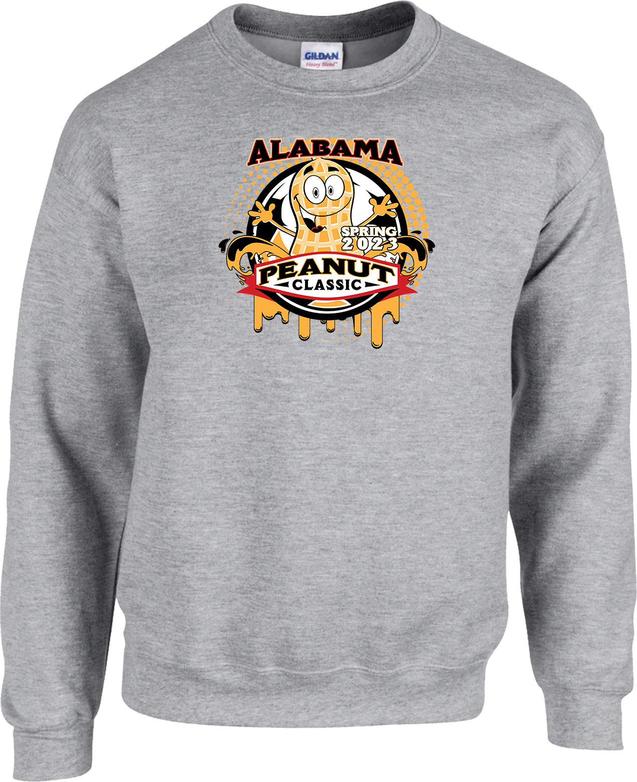 CREW SWEATSHIRT - 2023 Alabama Peanut Classic Spring