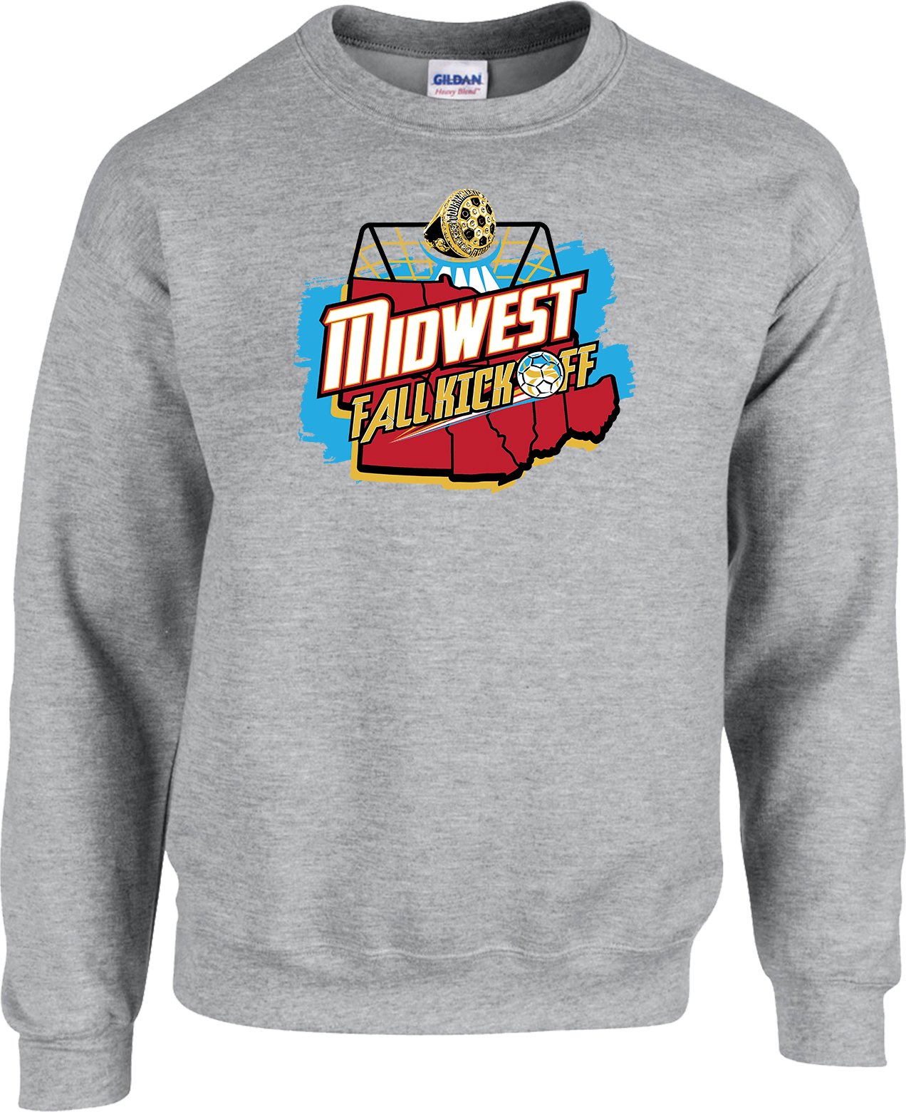 CREW SWEATSHIRT - 2023 Midwest Fall Kickoff