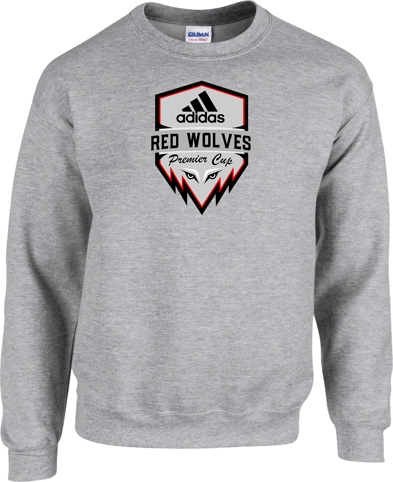 CREW SWEATSHIRT - 2023 Adidas Red Wolves Premier Cup