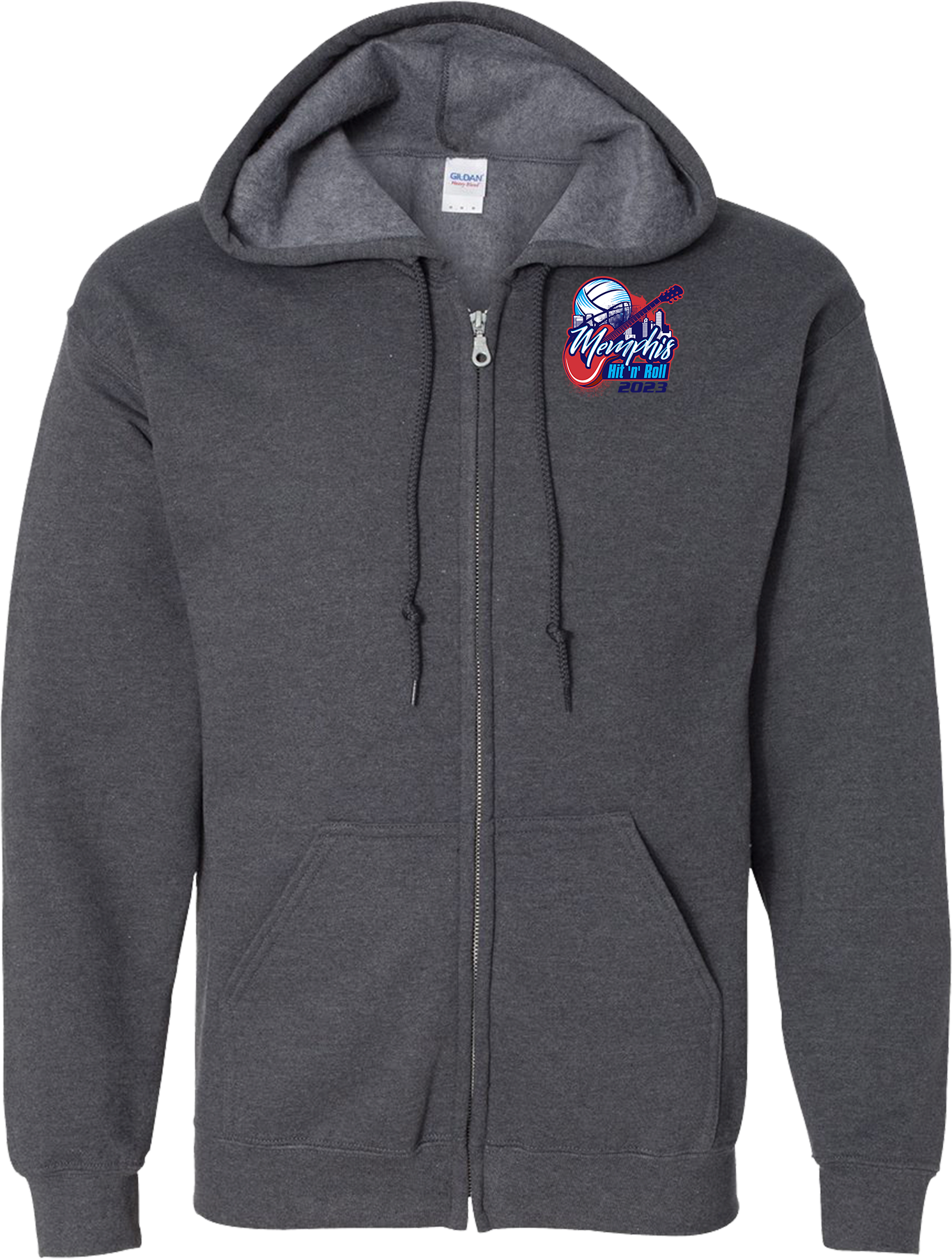 FULL ZIP HOODIES - 2023 Memphis Hit 'n' Roll