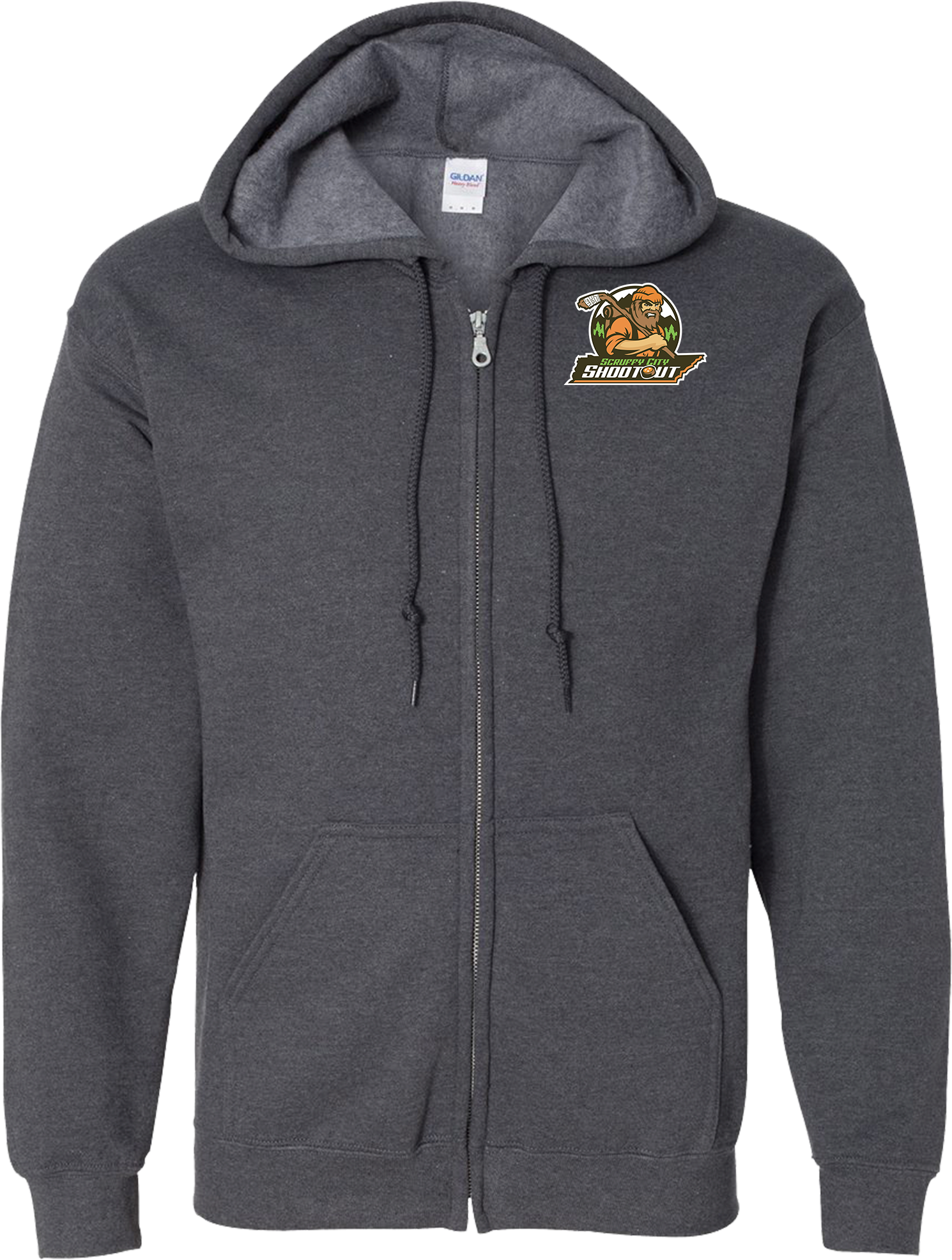 FULL ZIP HOODIES - 2023 Scruffy City MLK Shootout